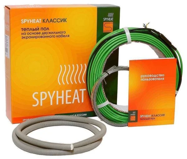 Теплый пол SpyHeat кабель,  9,4 - 12,5 кв.м / SHD-15-1500 в Новокузнецке