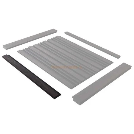 Финишный молдинг LF124A BR395K правый декорированный (42х12х2700мм) в Новокузнецке