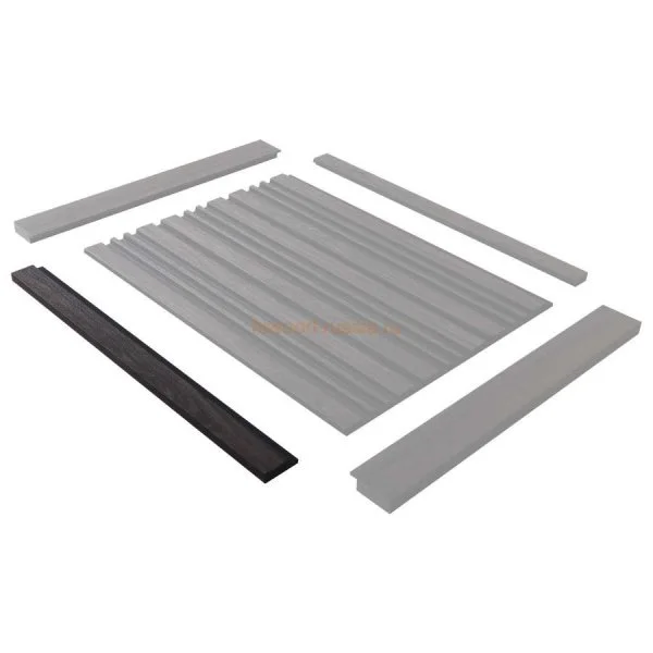 Финишный молдинг LF124A BR395K правый декорированный (42х12х2700мм) в Новокузнецке