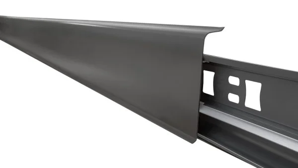 Плинтус пластиковый Arbiton INDO70 220 Чёрный матовый 2.5 м в Новокузнецке