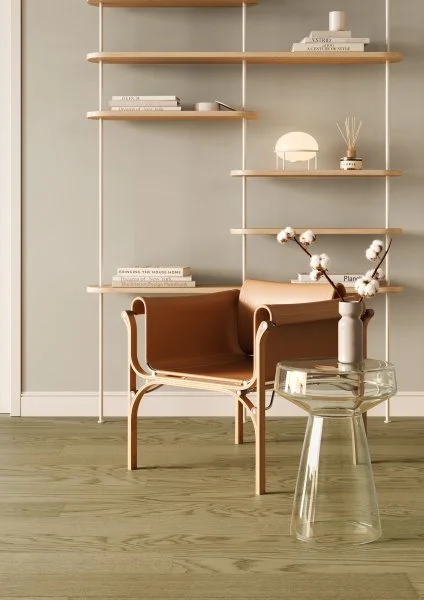 Паркетная доска Quartz Parquet Классик 5 мм Дуб Флэт Уайт 1258-55 в Новокузнецке