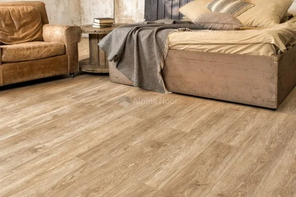 Каменно-полимерная плитка Alpine Floor Grand Sequoia Light Миндаль ECO 11-601 3.5мм, 34 класс в Новокузнецке