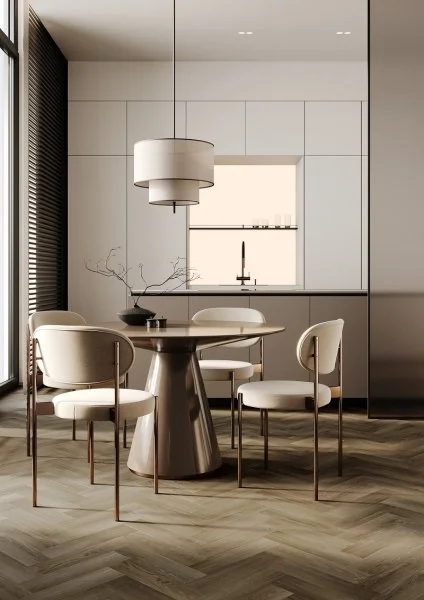 Кварц-виниловая плитка Fargo Herringbone 44-4105-12 Дуб Ванкувер (Градиент) в Новокузнецке