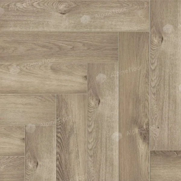 Кварц-виниловая плитка Alpine Floor Parquet Дуб Натуральный Отбеленный ЕСО 16-5 2.5 мм. 43 класс в Новокузнецке