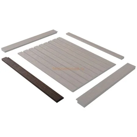 Финишный молдинг LF124A BR396 правый декорированный (42х12х2700мм) в Новокузнецке