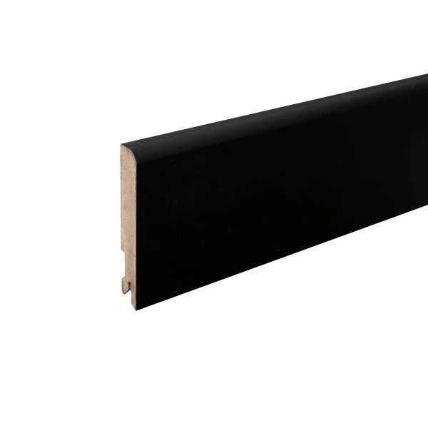 Плинтус MDF Bonkeel 24032 Чёрный Софт (100х16х2400 мм) в Новокузнецке