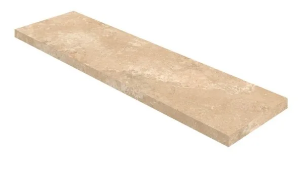 Керамогранит Coliseum Аурелия Беж Ступень угловая правая (Натуральный, 33х120) в Новокузнецке