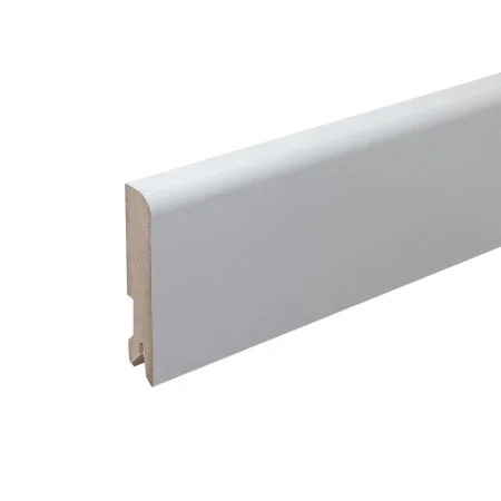 Плинтус MDF Bonkeel 24116 Белый (80х16х2400 мм) в Новокузнецке