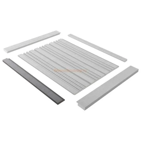 Финишный молдинг LF124A S339S правый декорированный (42х12х2700мм) в Новокузнецке