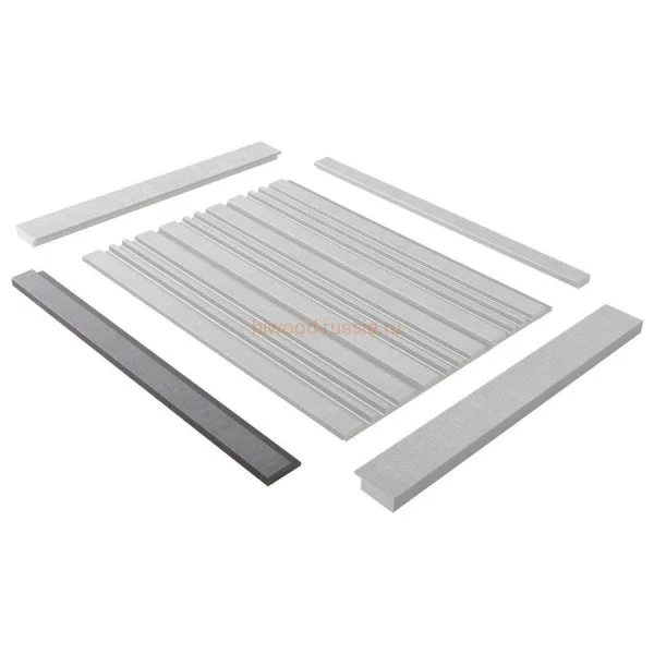 Финишный молдинг LF124A S339S правый декорированный (42х12х2700мм) в Новокузнецке