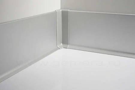 Угол внутренний для плинтуса Fezard ALP-100 (Алюм) в Новокузнецке