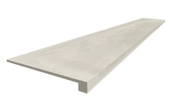 Керамогранит Coliseum Экспо Уайт Ступень фронтальная (Натуральный, 33х60) в Новокузнецке