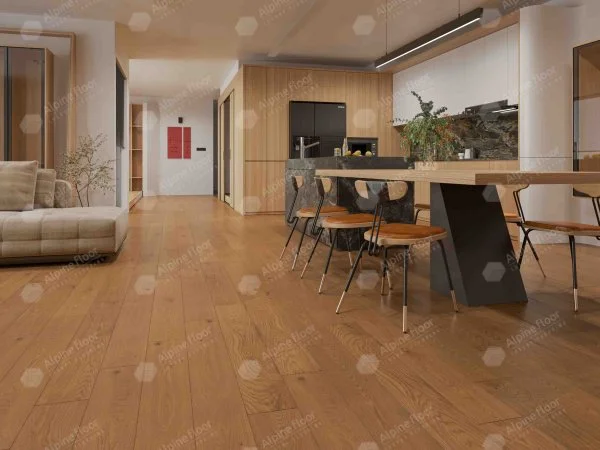 Инженерная доска Alpine Floor Villa Дуб Имбирный в Новокузнецке