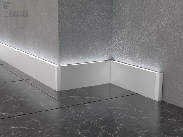 Алюминиевый плинтус Fezard Кабельный ALP-G80-LA Алюминий 80*15*2500 мм в #REGION_NAME_DECLINE_PP#