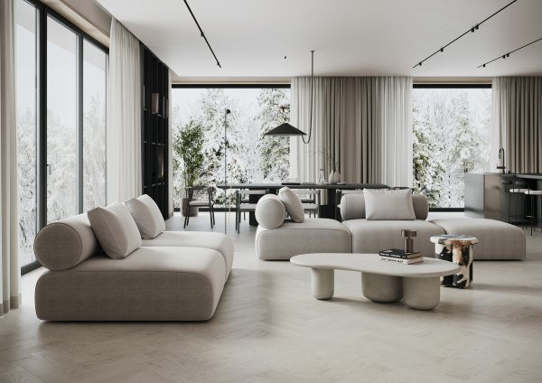 Паркетная доска Quartz Parquet Штучный паркет Дуб Песочный 44-408 в #REGION_NAME_DECLINE_PP#