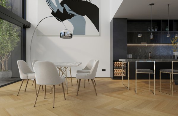 Паркетная доска Quartz Parquet Английская Ёлка Дуб Тоскана 33-407 в #REGION_NAME_DECLINE_PP#